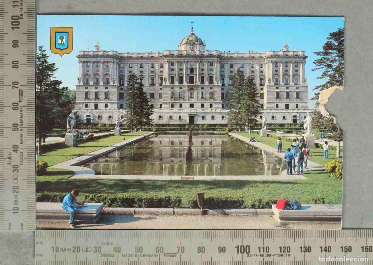 Postais: POSTAL. Palacio Real de Madrid - Jardines de Sabatini