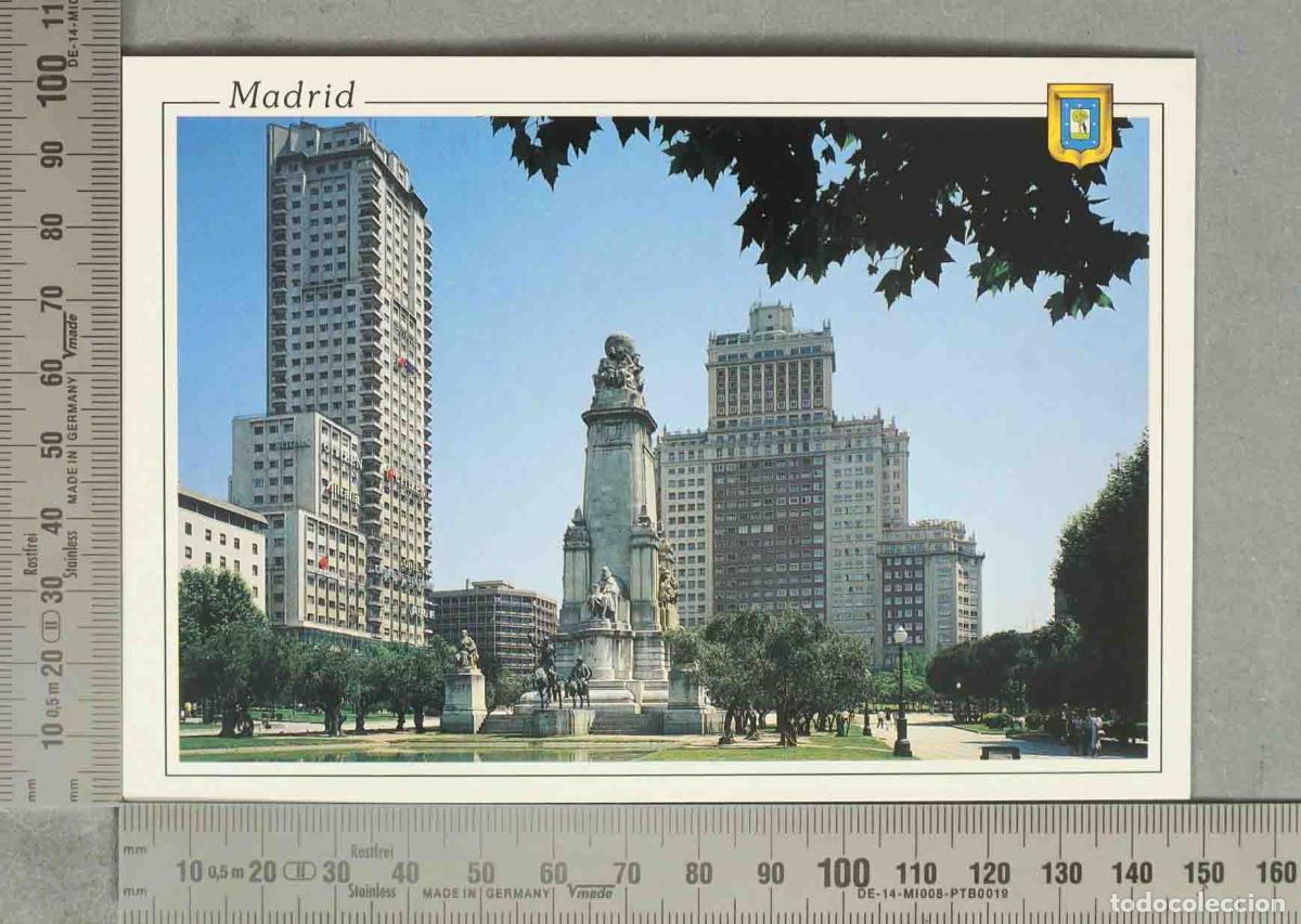 Postales: POSTAL. Madrid - Plaza de Espa&ntilde;a
