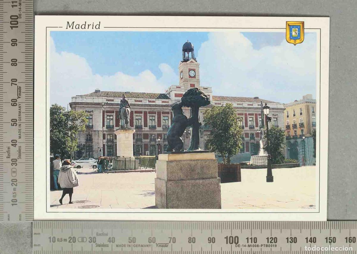 Postales: POSTAL. Madrid - Puerta del Sol - Oso y el Madro&ntilde;o