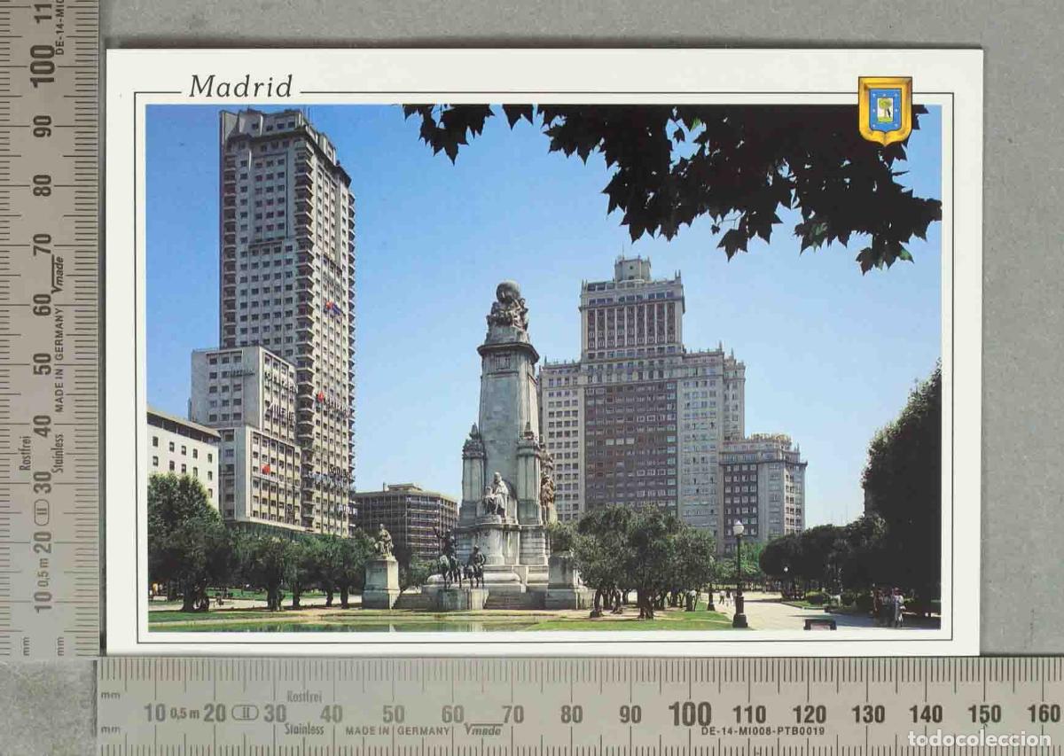 Postales: POSTAL. Madrid - Plaza de Espa&ntilde;a