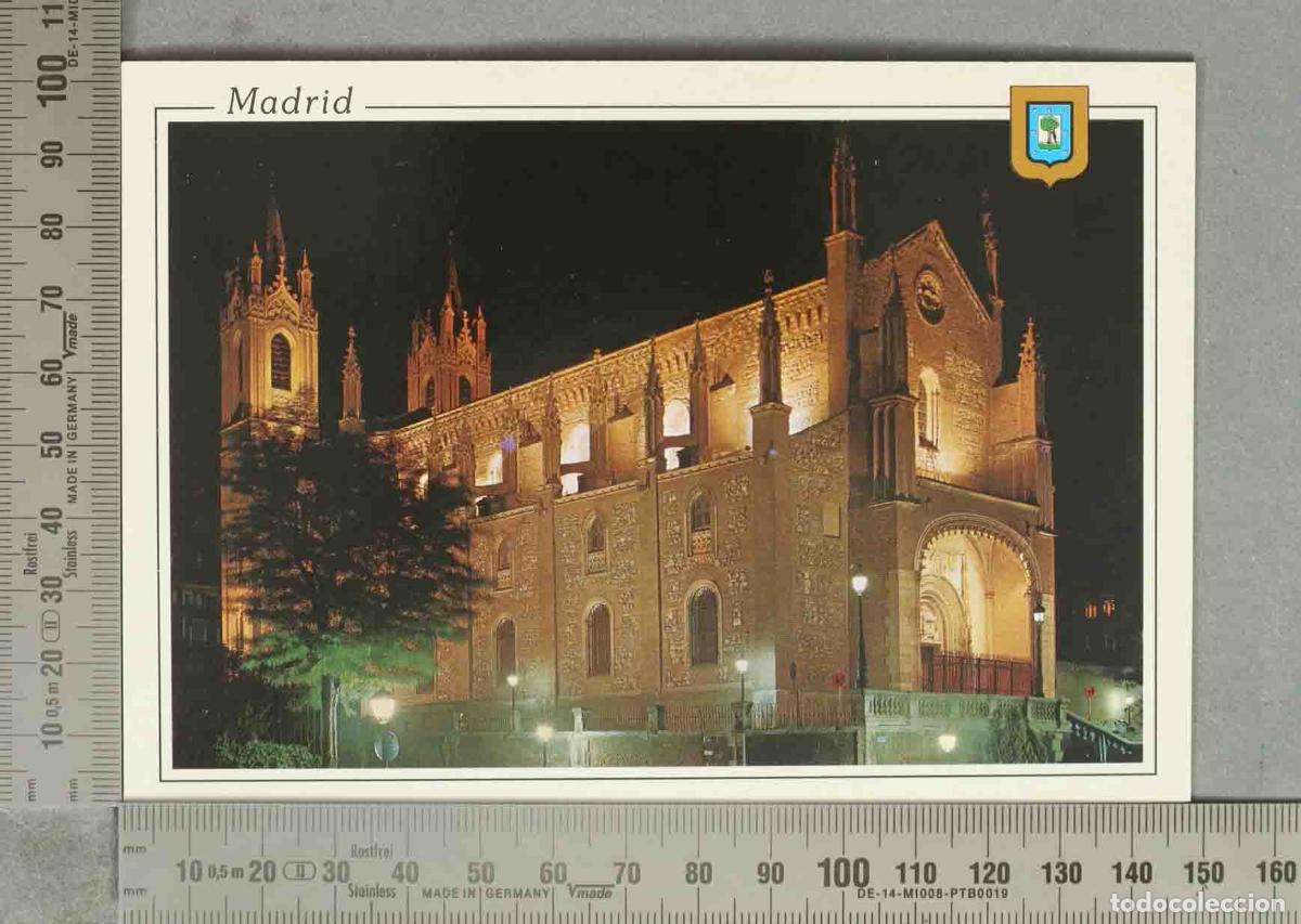 Cartoline: POSTAL. Madrid Iglesia Los Jer&oacute;nimos