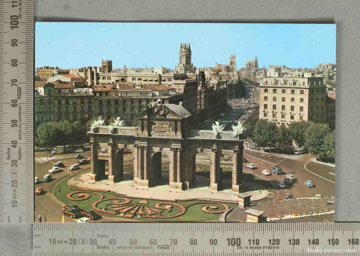 Postais: POSTAL. Madrid - Puerta de Alcal&aacute;