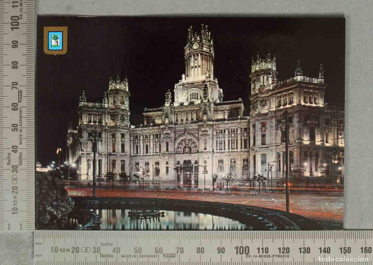 Postais: POSTAL. Madrid - Palacio de Comunicaciones - Plaza de Cibeles