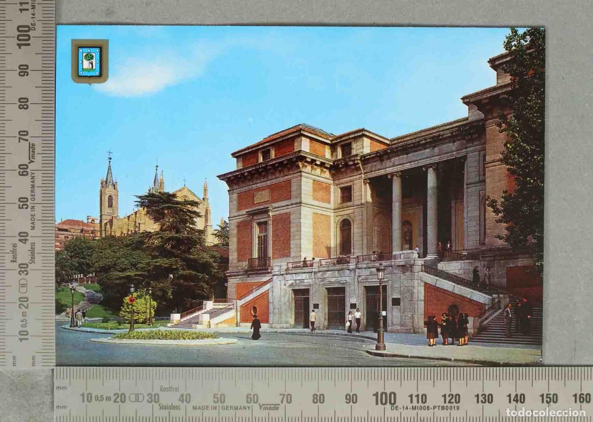 Postales: POSTAL. Madrid - Museo del Prado - Fachada Norte
