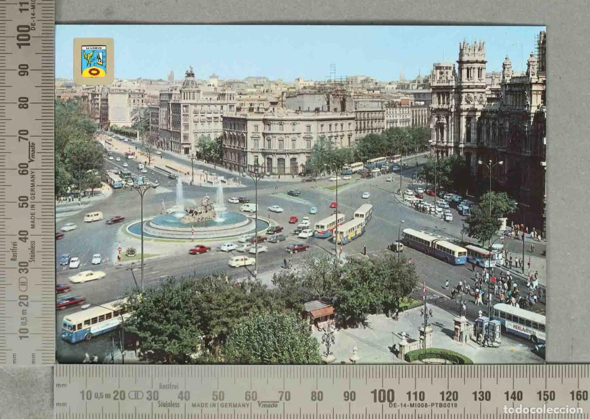 Postales: POSTAL. Madrid - Plaza de Cibeles