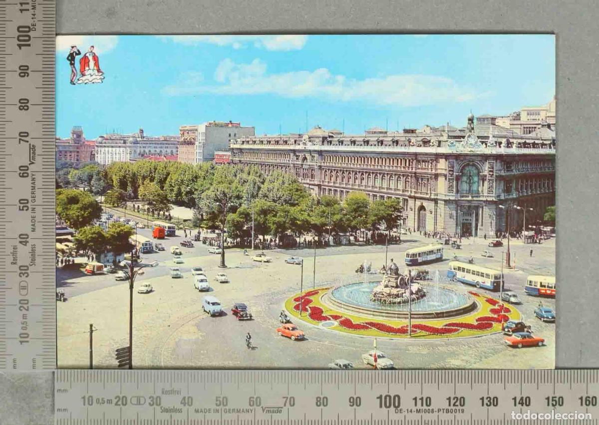 Postales: POSTAL. Madrid - Plaza de Cibeles
