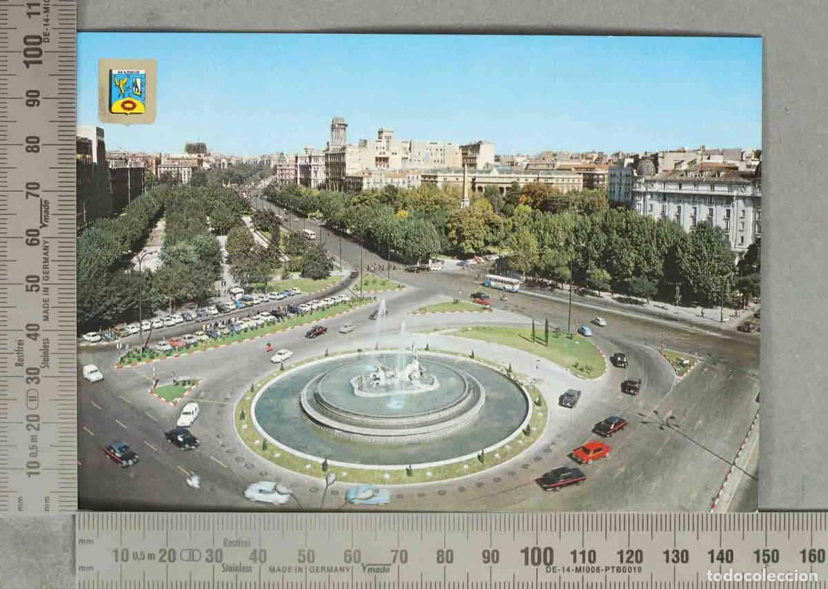 Postais: POSTAL. Madrid - Plaza de la Cibeles