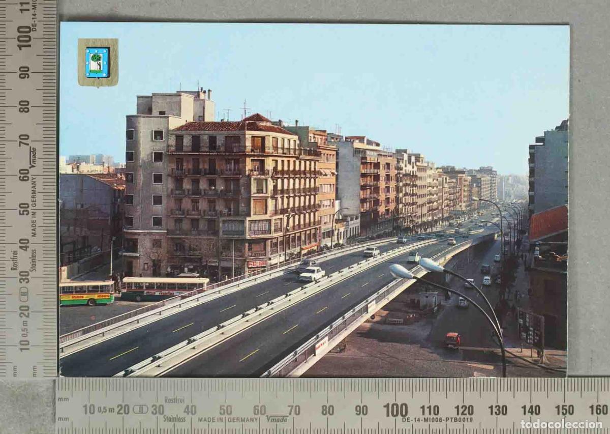 Postais: POSTAL. Madrid - El Scalextric de Cuatro Caminos - Glorieta de Cuatro Caminos