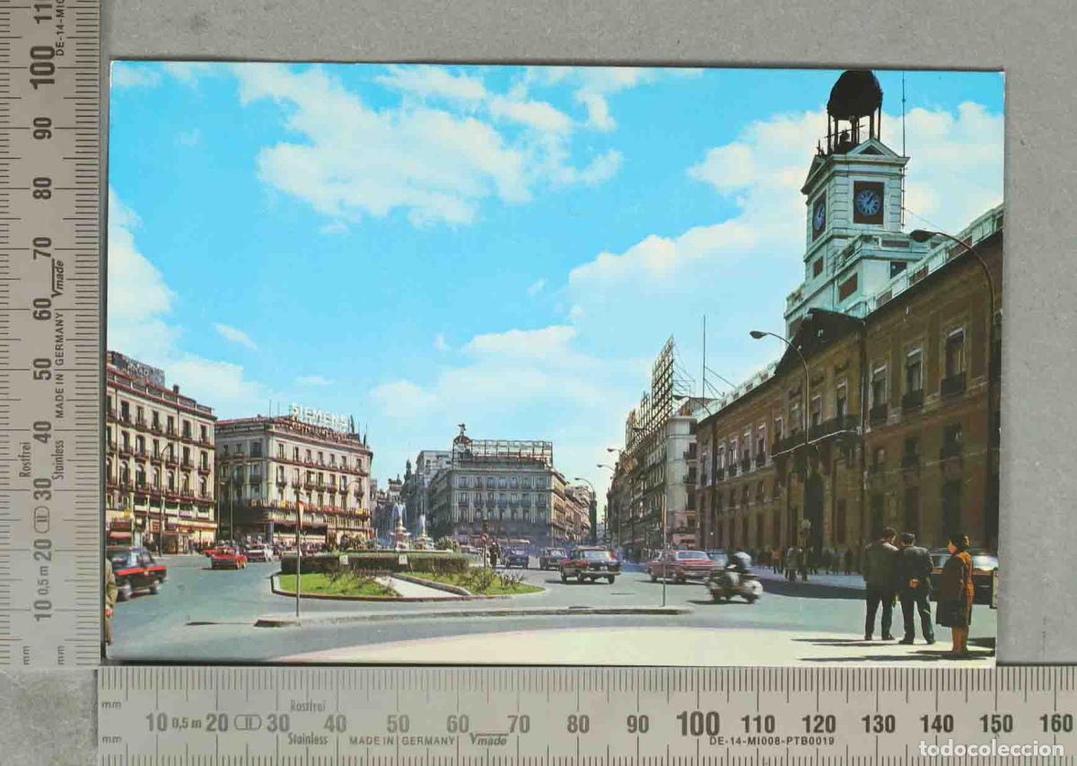 Postales: POSTAL. Madrid - Puerta del Sol - Real Casa de Correos