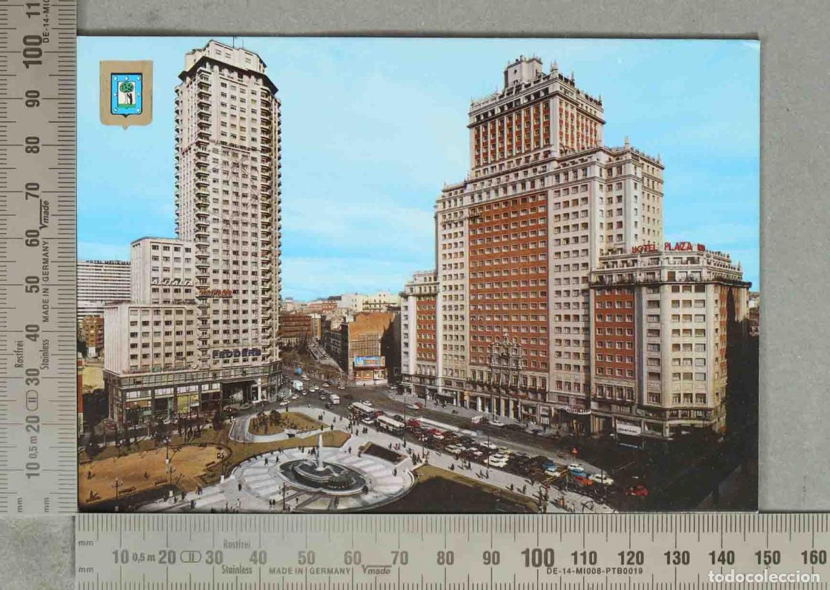 Postales: POSTAL. Madrid - Plaza de Espa&ntilde;a