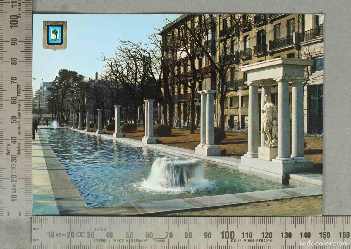Postais: POSTAL. Madrid - Paseo de Recoletos
