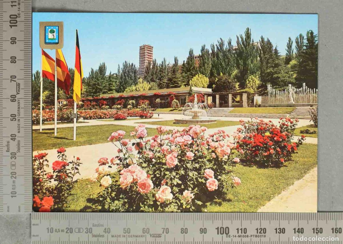 Postais: POSTAL. Madrid - Parque del Oeste - Rosaleda - Dominguez