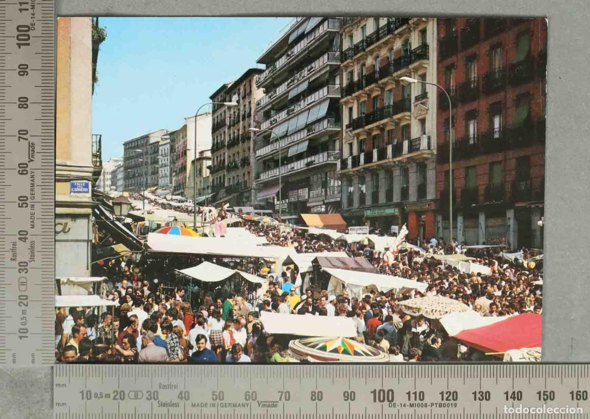 Postais: POSTAL. MADRID EL RASTRO