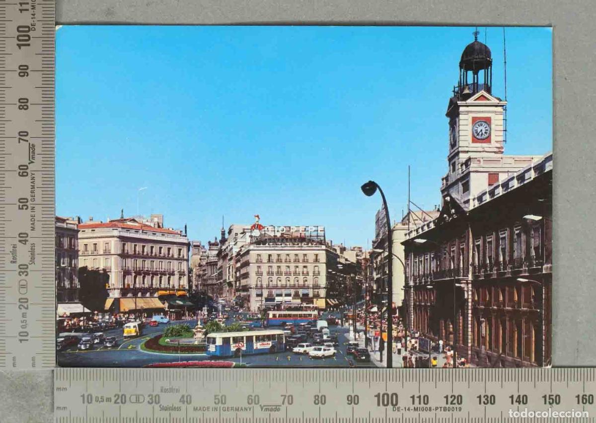 Cartoline: POSTAL. Madrid - Puerta del Sol
