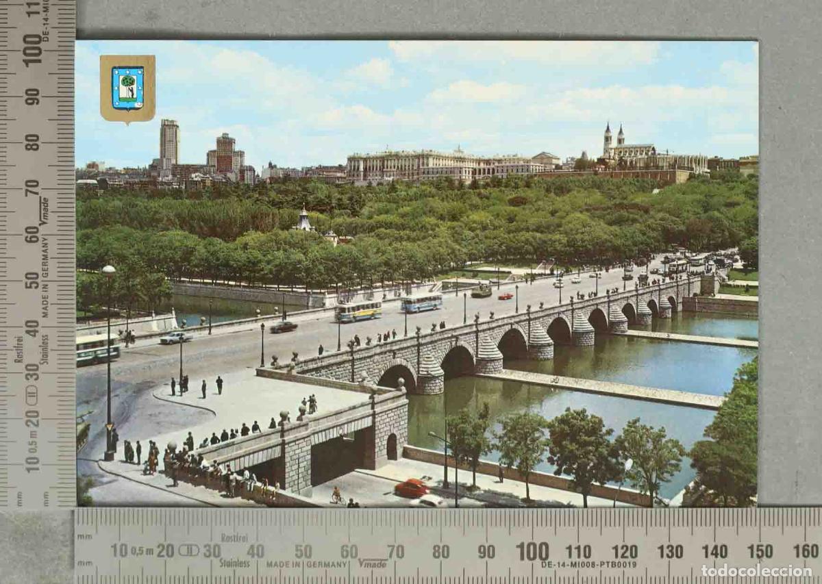 Postales: POSTAL. Madrid - Puente de Segovia - Palacio Real y Campo del Moro