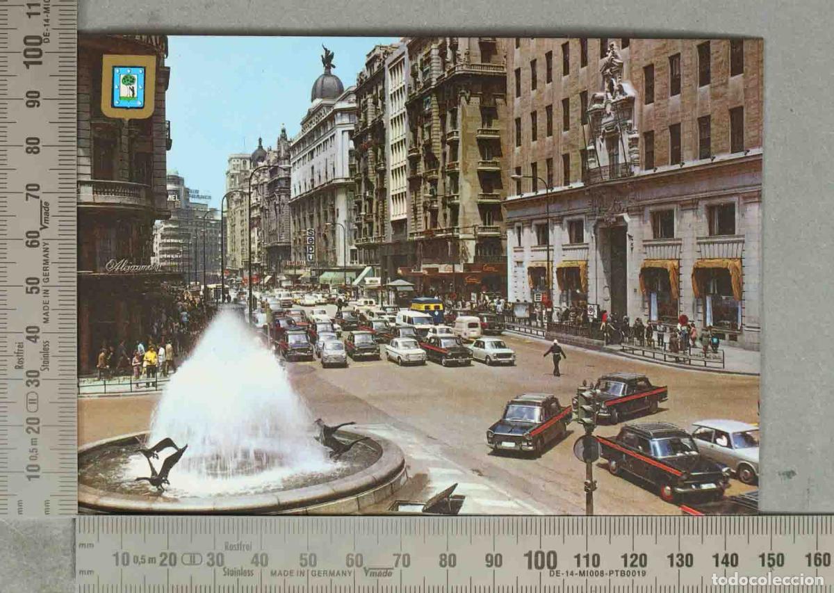 Postales: POSTAL. Madrid - Gran V&iacute;a