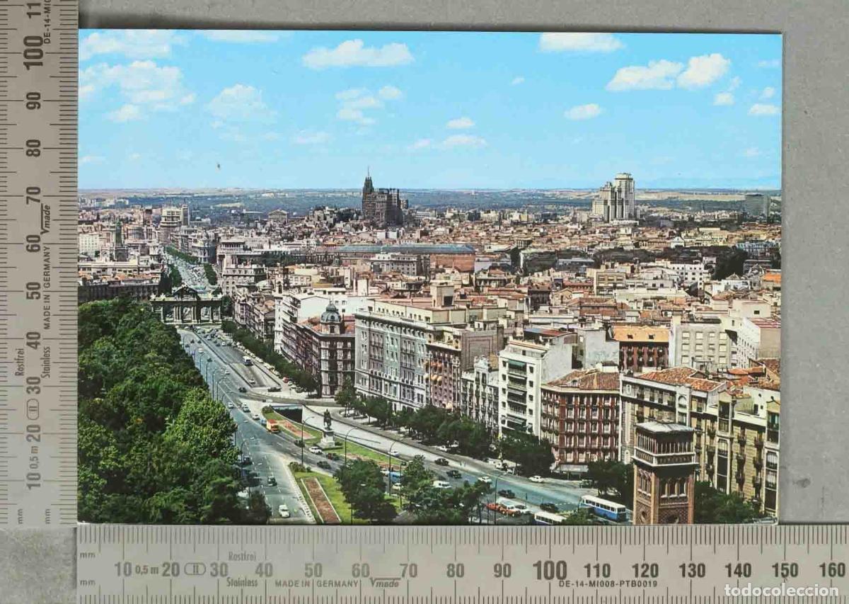 Postales: POSTAL. Madrid - Vista a&eacute;rea
