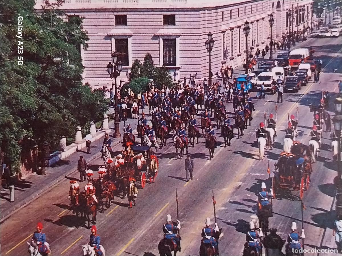 Postales: CALLE BAILEN PALACIO REAL MADRID ED VICENTE MARTINEZ 382 SC ORIGINAL DESFILE