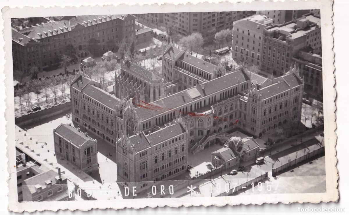 Postales: MADRID - VISTA PANORAMICA DEL COLEGIO DEL PILAR. BODAS DE ORO 1957