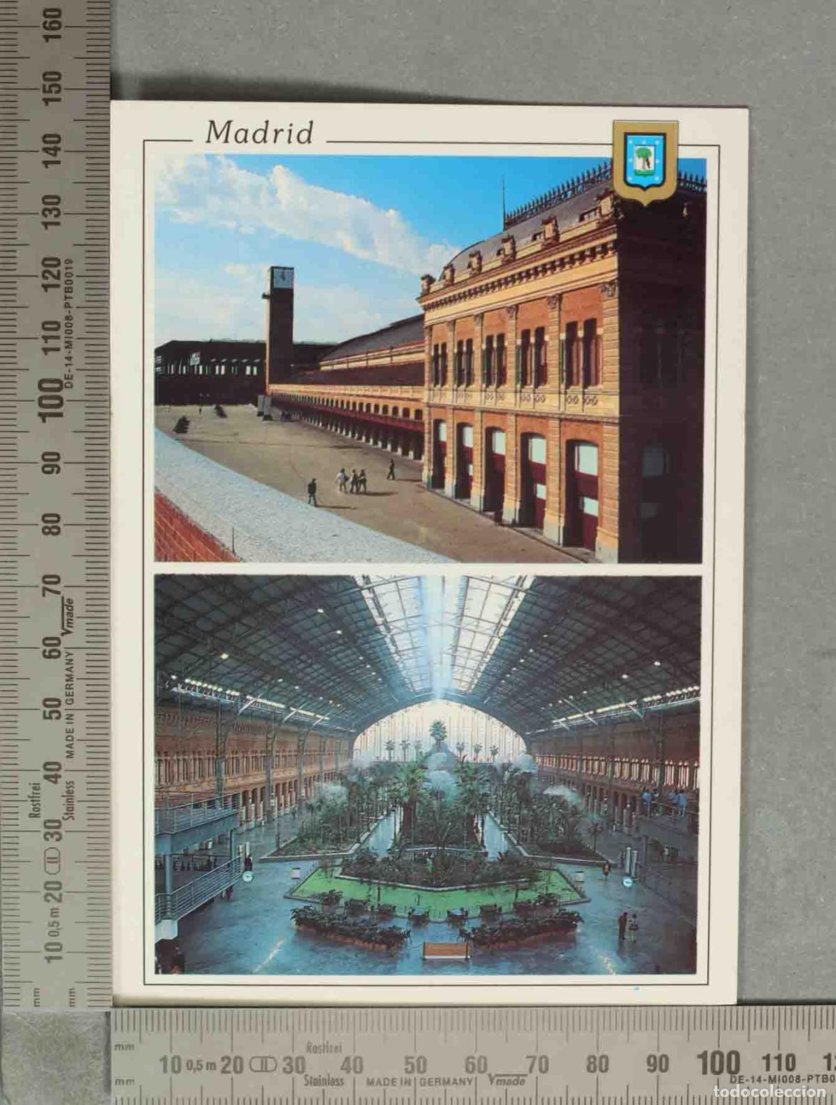 Postcards: POSTAL. Estaci&oacute;n de Atocha - Madrid