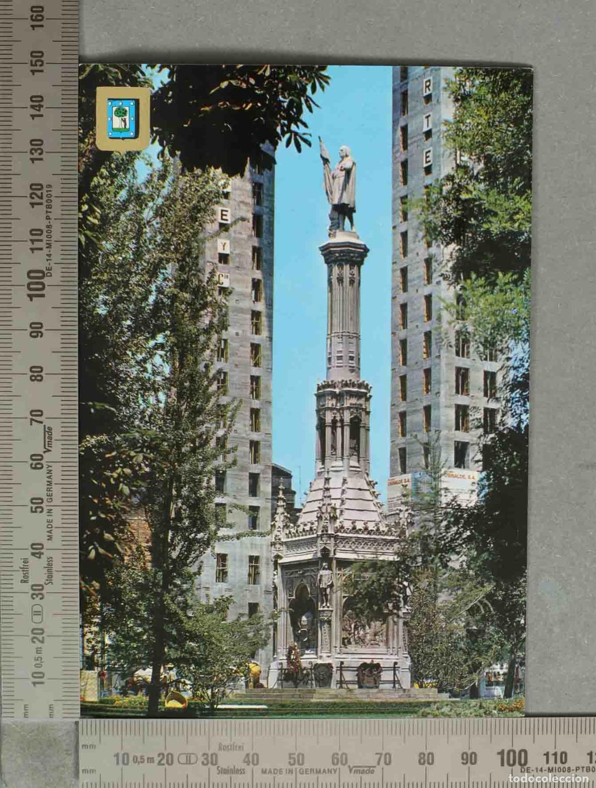 Postcards: POSTAL. Madrid - Plaza de Col&oacute;n - Torres de Col&oacute;n