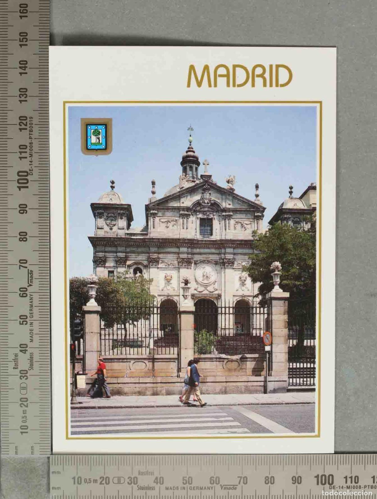 Postales: POSTAL. Madrid - Iglesia de las Salesas Reales - Parroquia de Santa B&aacute;rbara