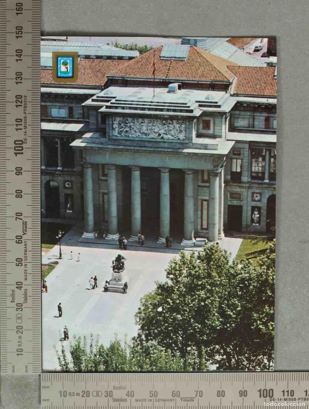 Postales: POSTAL. Madrid - Museo del Prado - Fachada de Vel&aacute;zquez