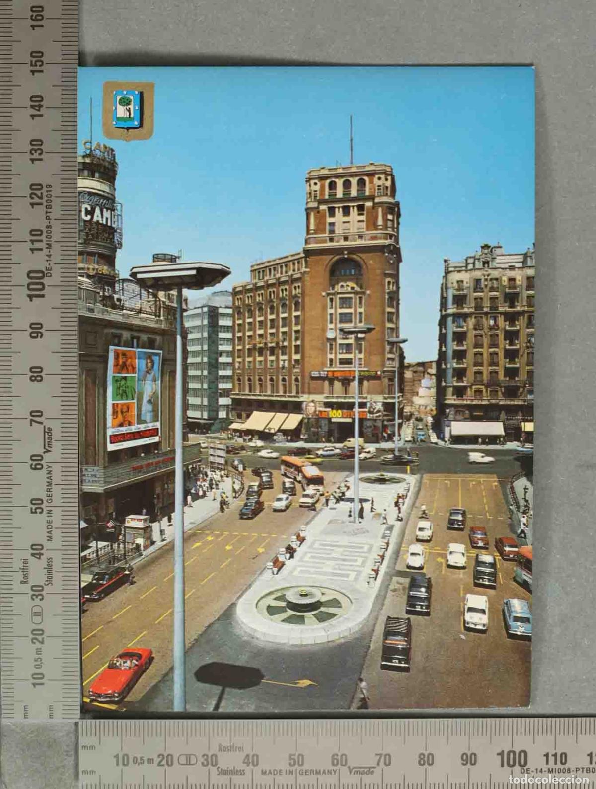 Postales: POSTAL. Madrid - Plaza del Callao - Palacio de la Prensa