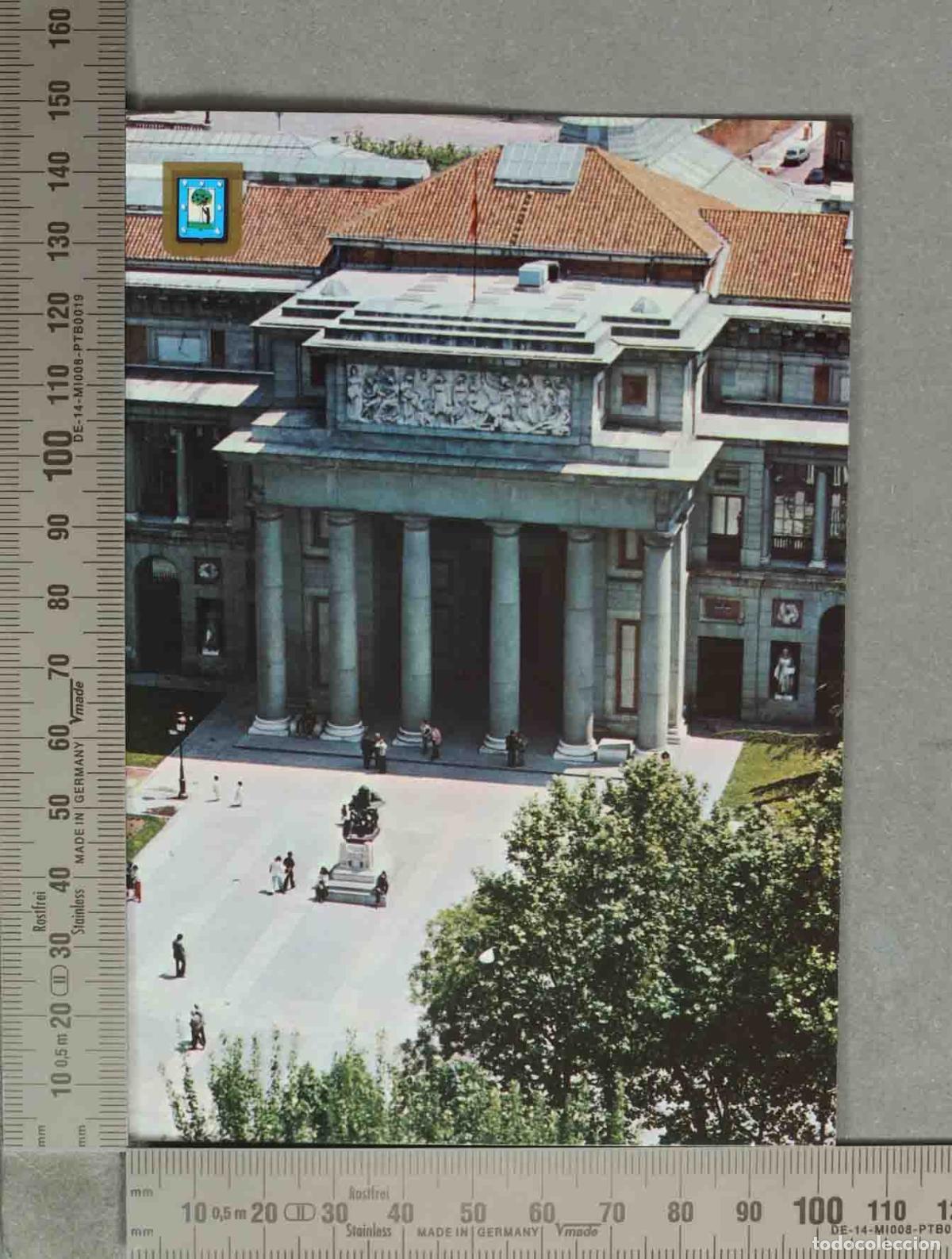 Postales: POSTAL. Madrid - Museo del Prado - Fachada de Vel&aacute;zquez