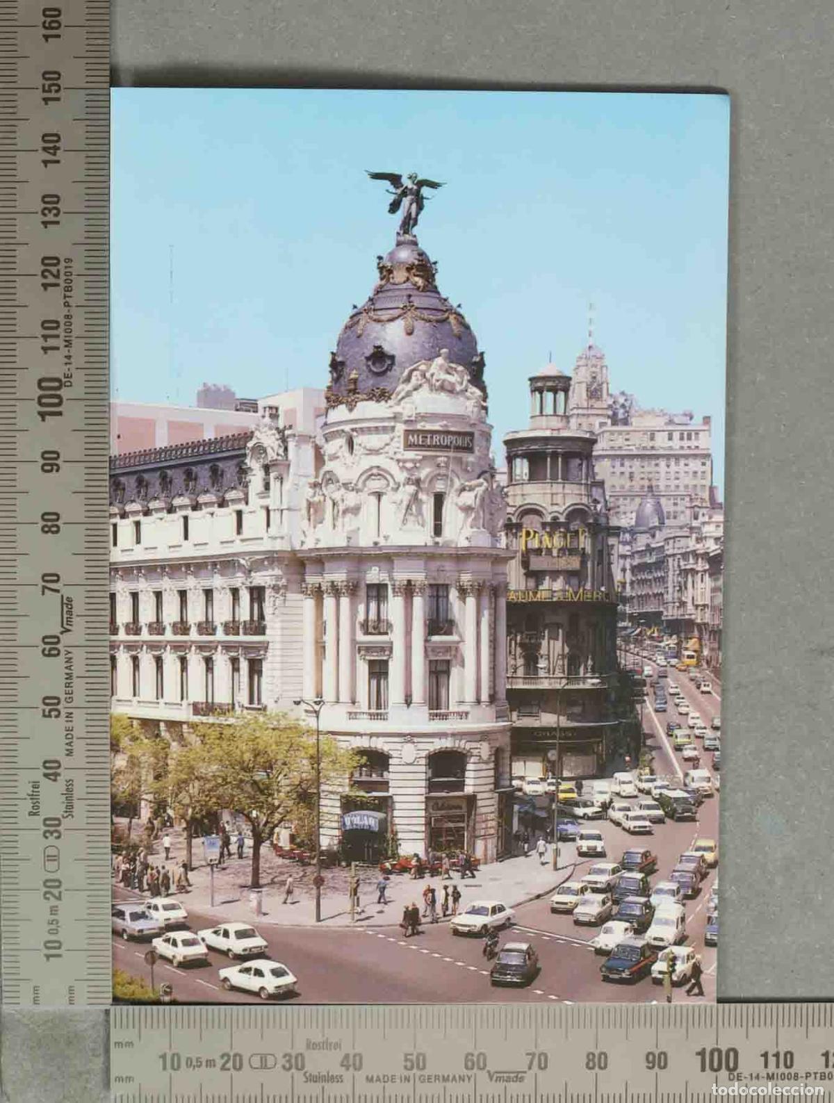 Postales: POSTAL. Madrid - Edificio Metr&oacute;polis - Gran V&iacute;a
