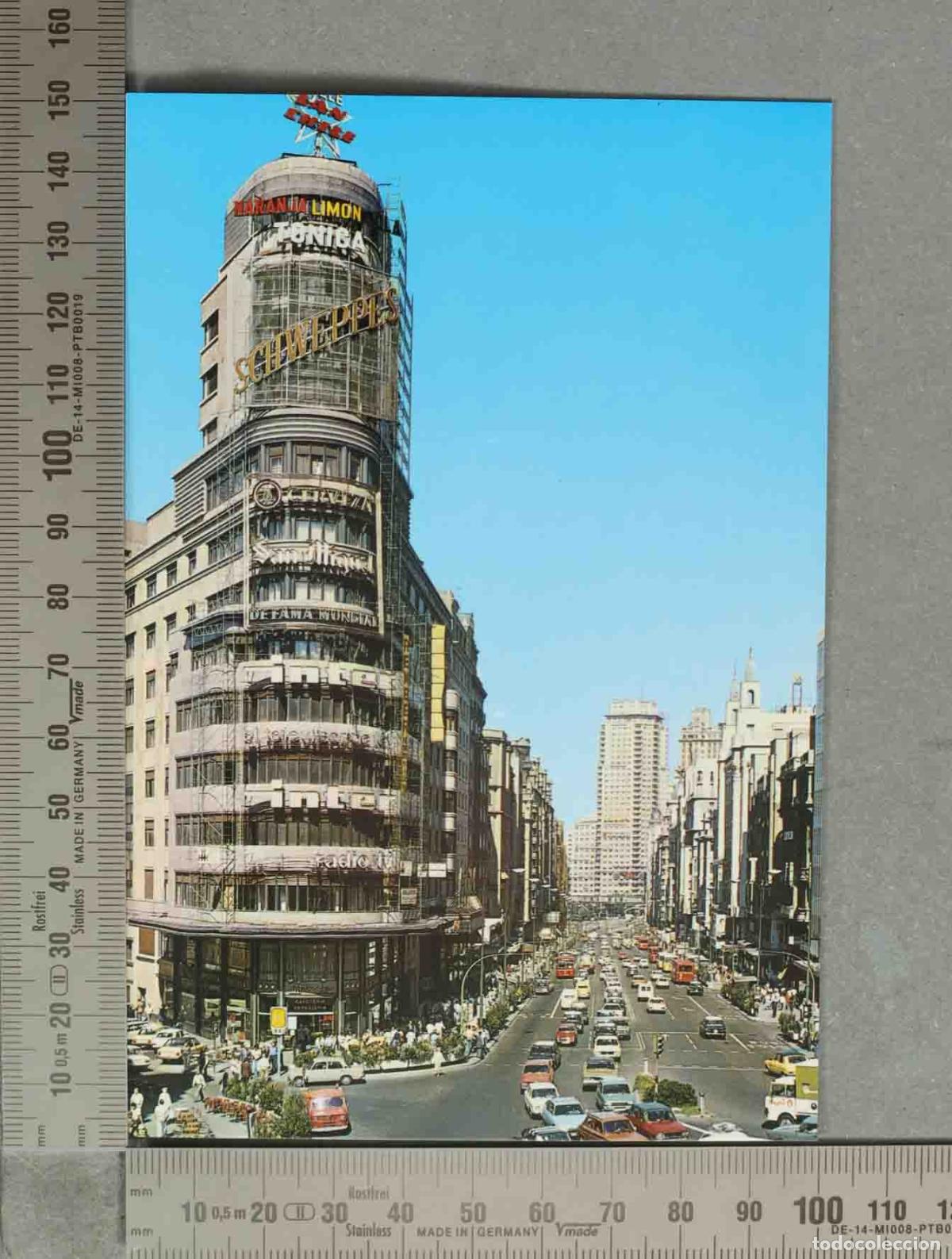 Postales: POSTAL. Madrid - Gran V&iacute;a - Edificio Carri&oacute;n