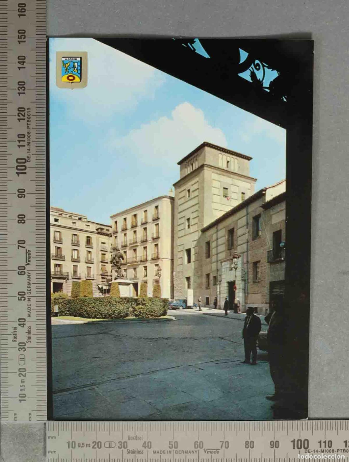 Postales: POSTAL. Madrid - Plaza de la Villa - Casa y Torre de los Lujanes
