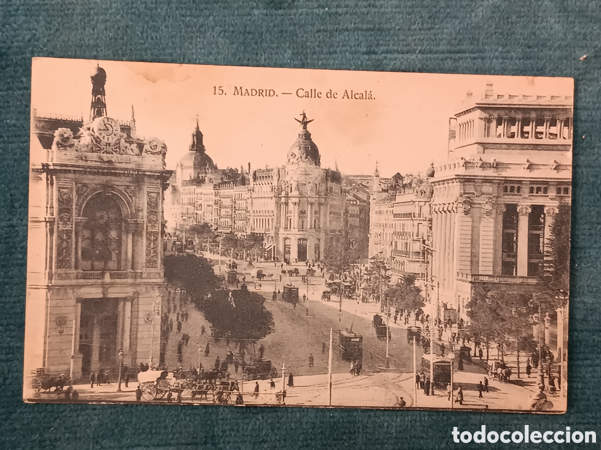 Postales: 15 MADRID. Calle de Alcal&aacute;