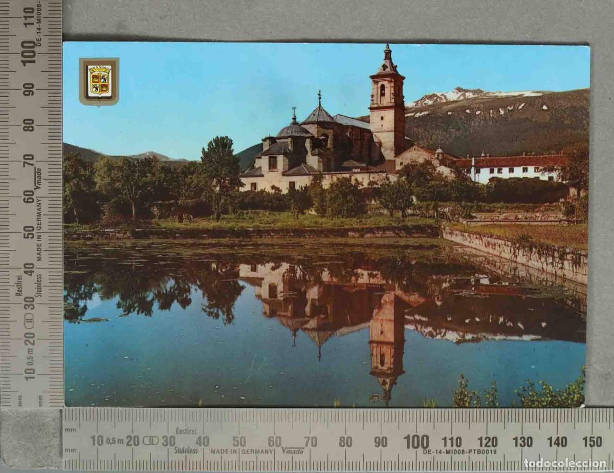 Postales: POSTAL. Monasterio de El Paular - Vista general desde el estanque