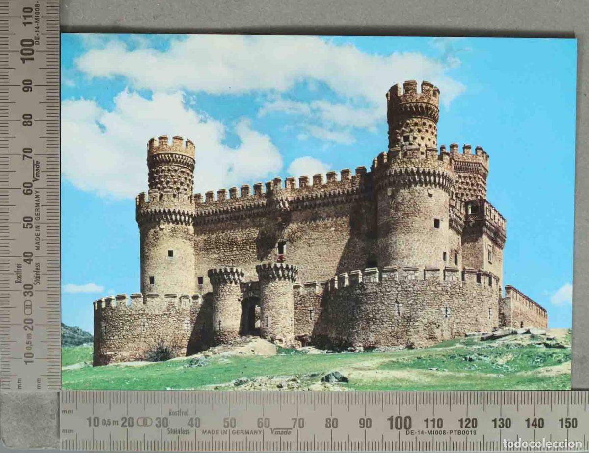Postales: POSTAL. Castillos de Espa&ntilde;a - Castillo de Manzanares el Real -