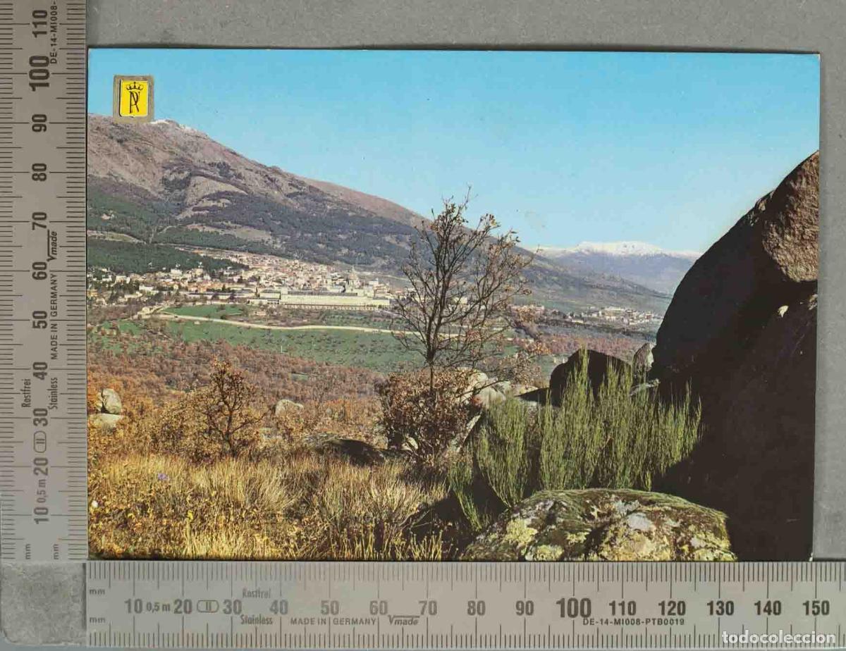 Postales: POSTAL. Vista desde la silla de Felipe II - El Escorial - Editorial Patrimonio Nacional