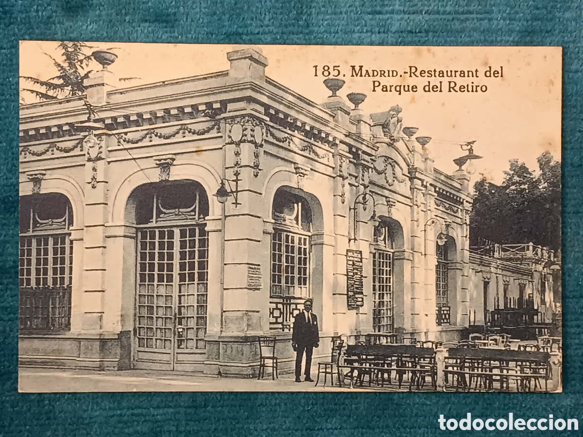 Postales: 185 MADRID. Restaurant del Parque del Retiro