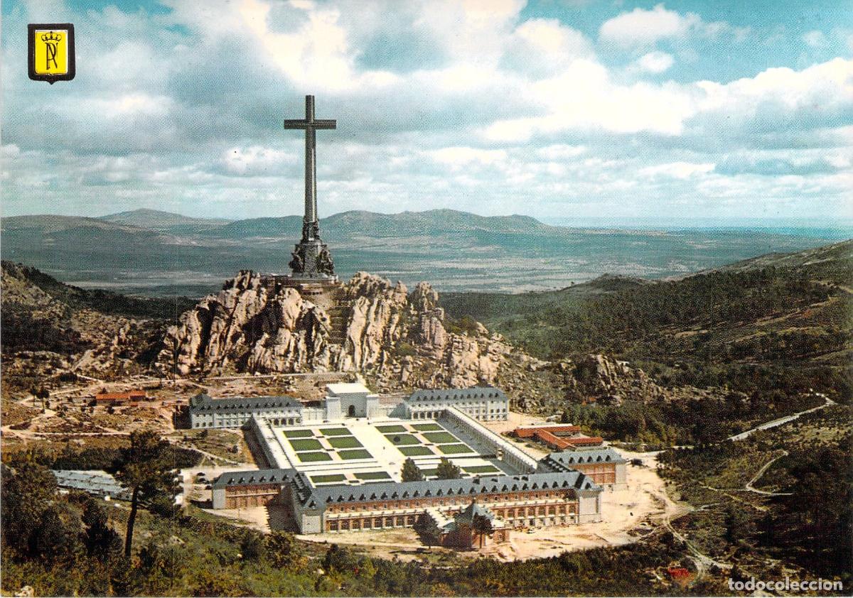 Postales: Postal Valle de los Ca&iacute;dos Vista Panor&aacute;mica de la Parte Posterior