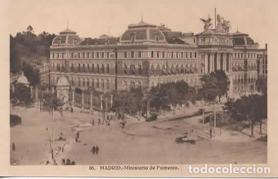 Postales: MADRID SIN ESCRIBIR MINISTERIO DE FOMENTO