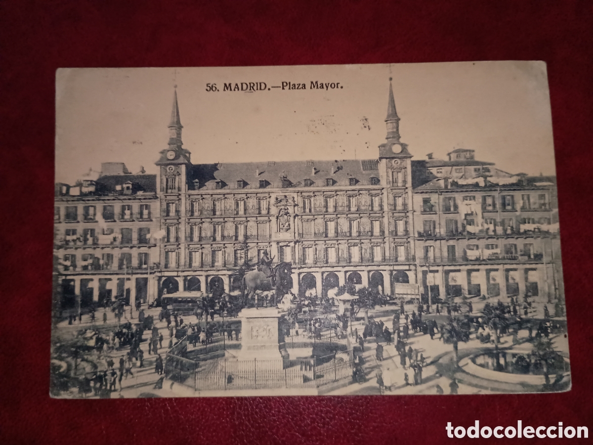 Postales: MADRID - PLAZA MAYOR - GRAFOS