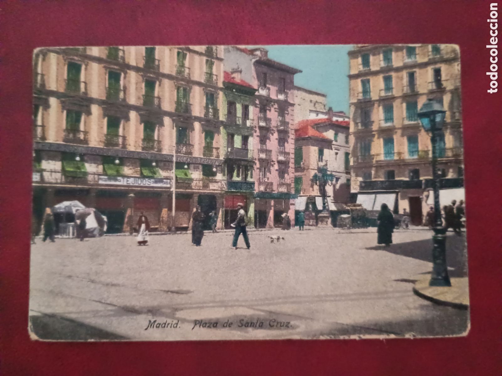 Postales: MADRID - PLAZA DE SANTA CRUZ - E.R.