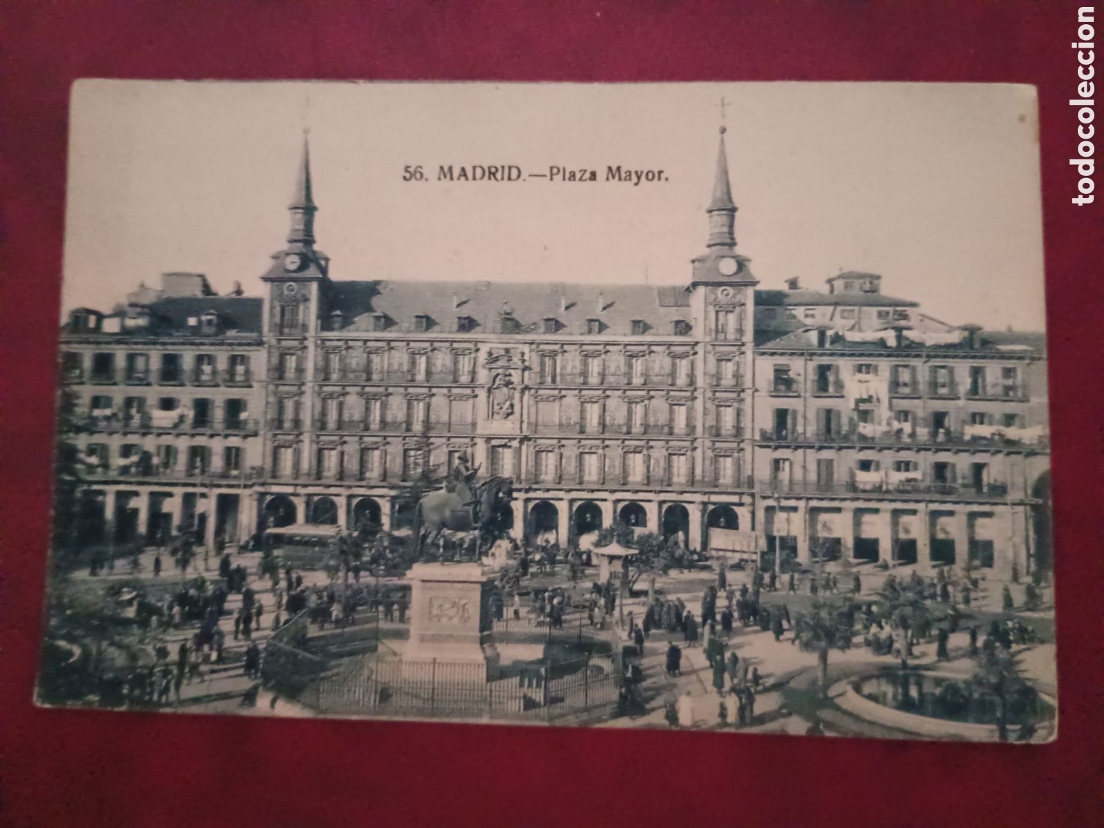 Postales: MADRID - PLAZA MAYOR - GRAFOS