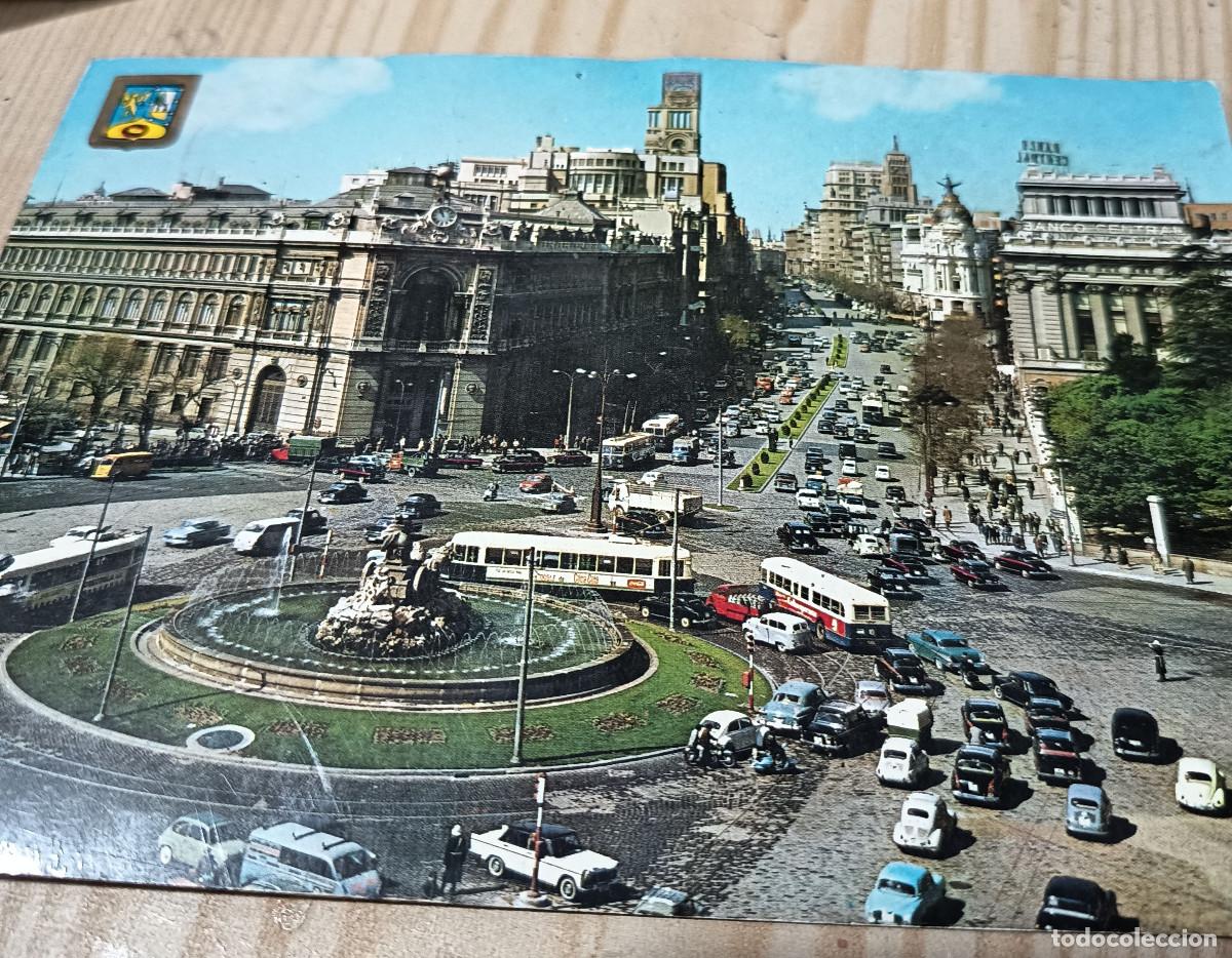 Postales: Madrid : Cibeles y Alcala 1960
