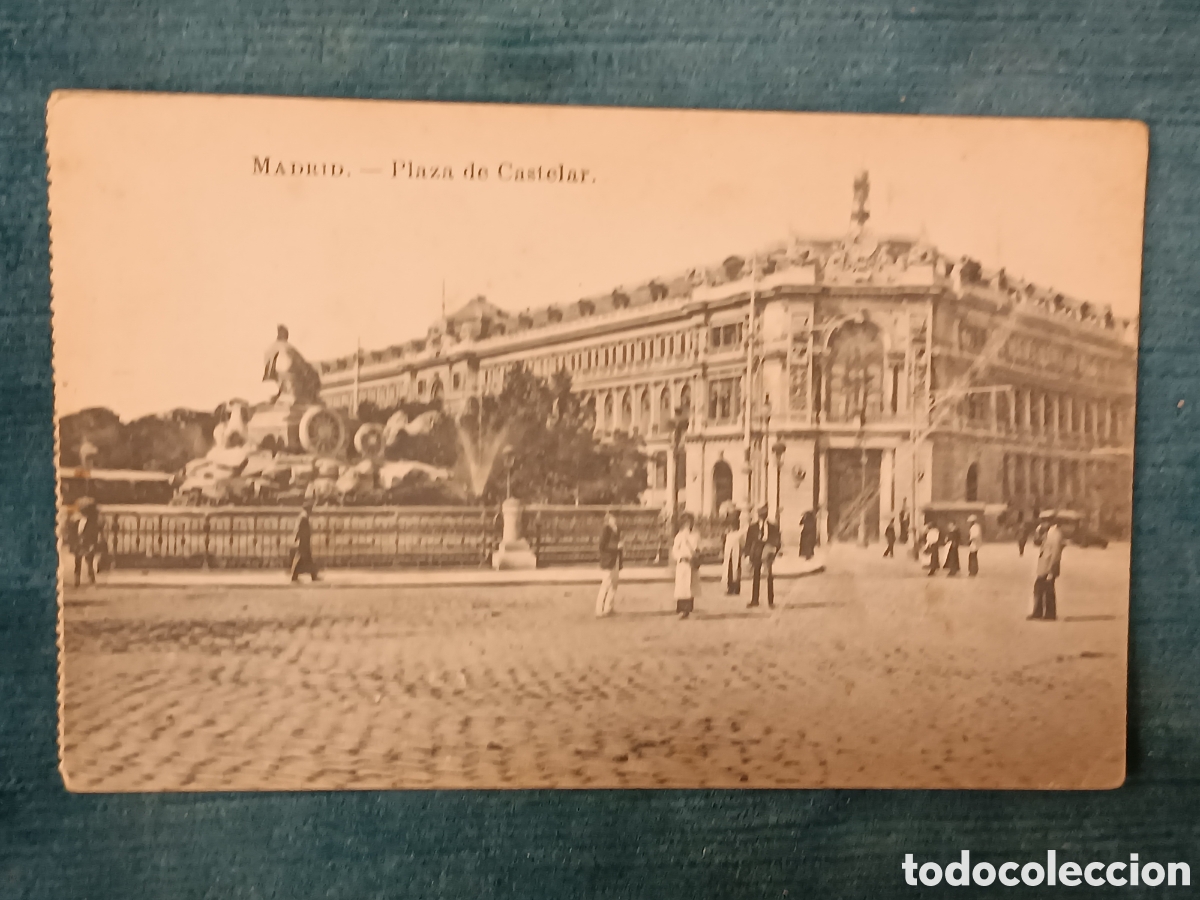 Postales: MADRID. Plaza de Castelar