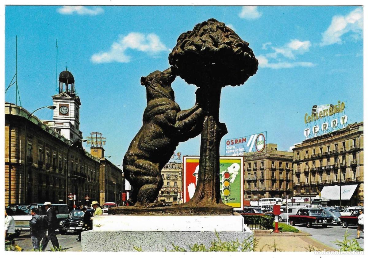 Postales: Postal Madrid. Puerta del Sol. El Oso y el Madro&ntilde;o. ref. 7-madrid125