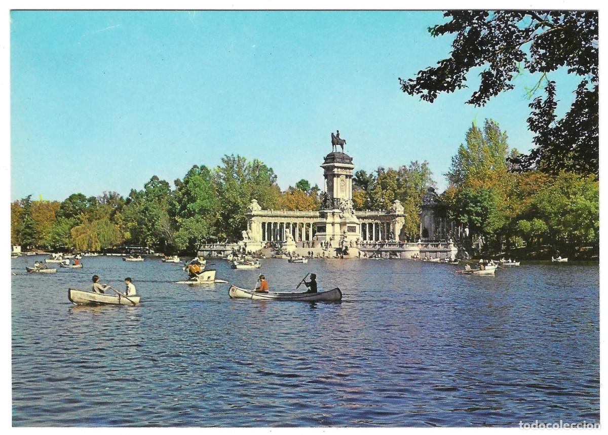 Postales: Postal Madrid. Estanque del Retiro. ref. 7-madrid129
