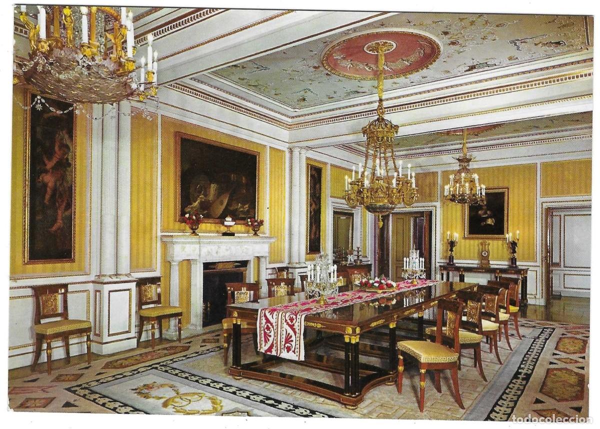 Postales: Postal Madrid. Palacio de la Moncloa. Residencia de Invitados de Honor. Comedor. ref. 7-madrid138
