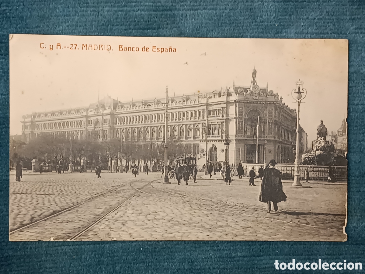 Postales: C. y A. MADRID. Banco de Espa&ntilde;a