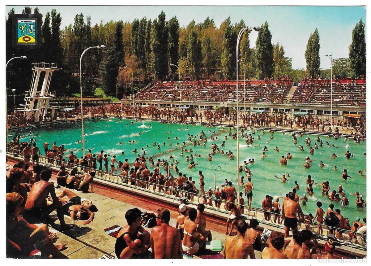 Postales: Postal Madrid. Piscina Municipal. ref. 7-madrid142