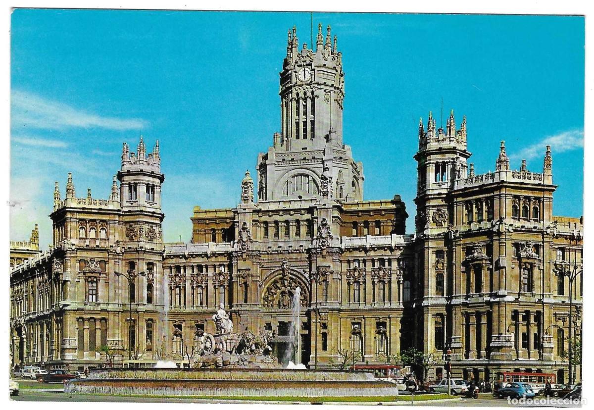 Postales: Postal Madrid. Cibeles y Palacio de Comunicaciones. ref. 7-madrid147